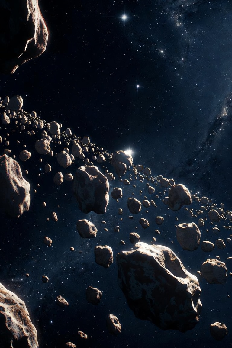 Spacecraft approaching a metal-rich asteroid